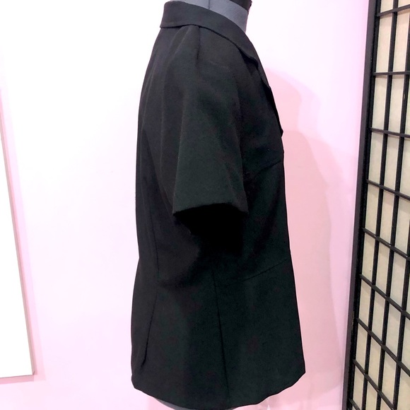 A-LIST BY WRAPPER Ladies tailored black sleeved jacket/blazer size 8 ex cond - Picture 7 of 9